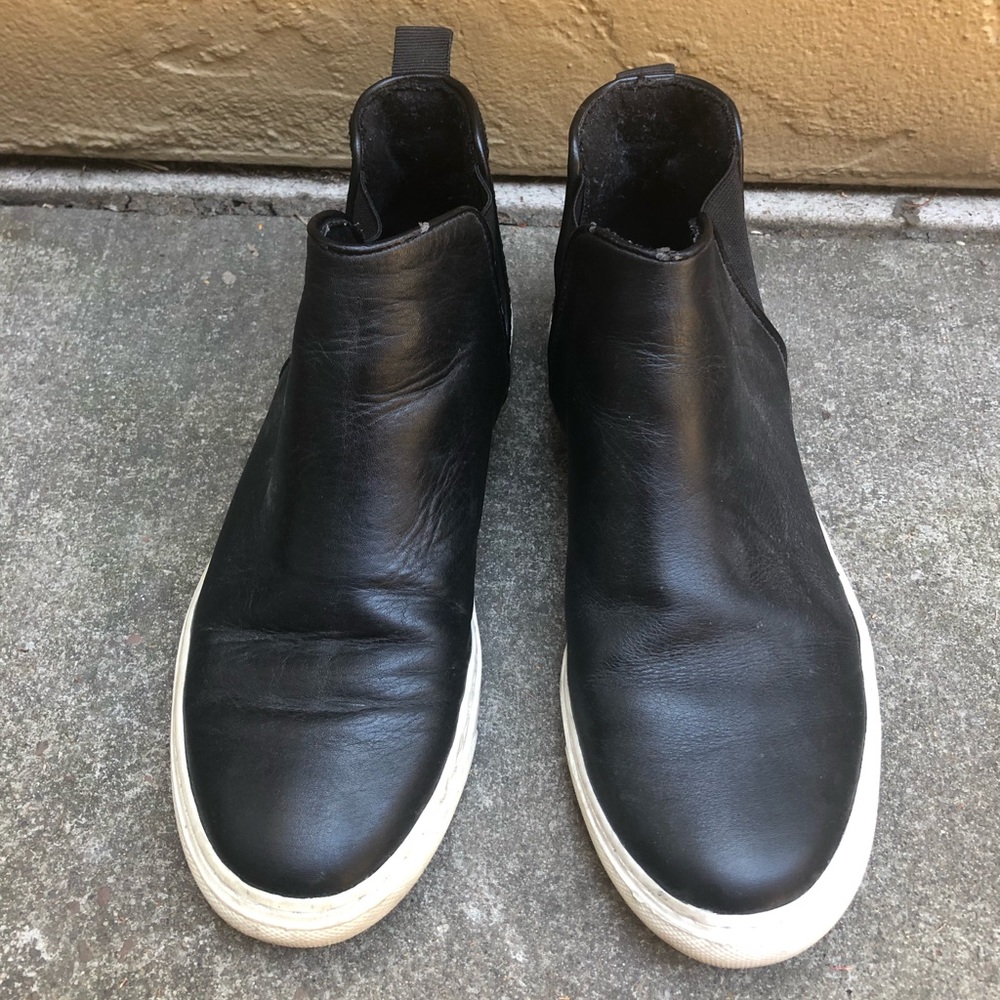 Black Aldo High Top sneakers